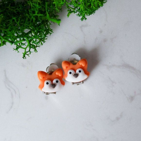 Clip on poly clay studs bundle - Picture 4 of 9